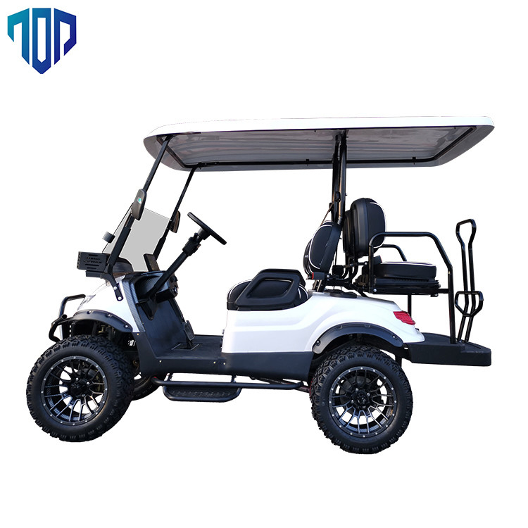 EV2+2 برقی قابل تنظیم رنگی TOP Golf Car High End قابل ارتقا
