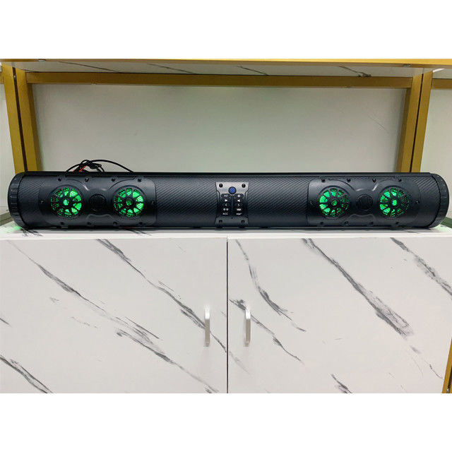2024 طراحی جدید Utv Blue Tooth Audio Soundbar استریو اسپیکر سیستم رادیو Atv اسپیکر سیستم های گلف دریایی ماشین