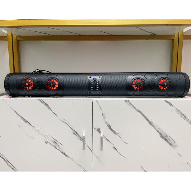2024 طراحی جدید Utv Blue Tooth Audio Soundbar استریو اسپیکر سیستم رادیو Atv اسپیکر سیستم های گلف دریایی ماشین