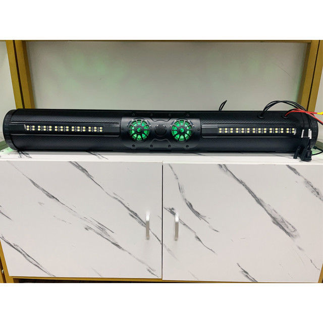 تقویت شده ATV UTV گلف کارت BT کانکتور 8 گلف کارت بلندگو Soundbar ضد آب با نور LED