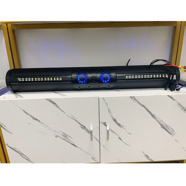 در فضای باز تقویت شده ATV UTV گلف کارت BT کانکتور 8 اسپیکر Soundbar ضد آب با چراغ LED 500 وات