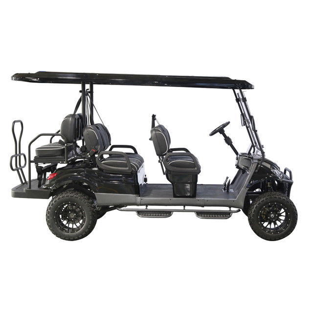 ۲۰۲۴ الکتریکی ۳۰ مایل در ساعت توپ گلف رنگ قابل تنظیم ارتفاعی قابل ارتقاء EV Cart