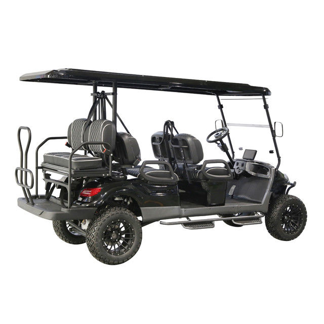 ۲۰۲۴ الکتریکی ۳۰ مایل در ساعت توپ گلف رنگ قابل تنظیم ارتفاعی قابل ارتقاء EV Cart