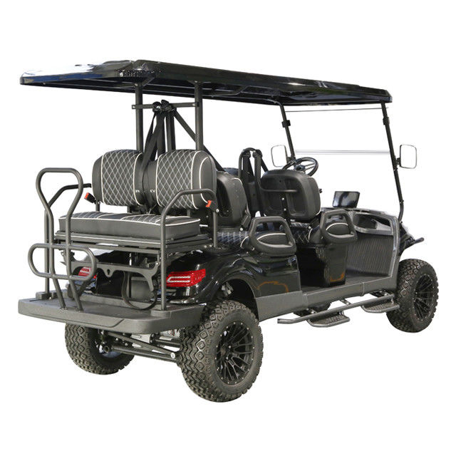 ۲۰۲۴ الکتریکی ۳۰ مایل در ساعت توپ گلف رنگ قابل تنظیم ارتفاعی قابل ارتقاء EV Cart