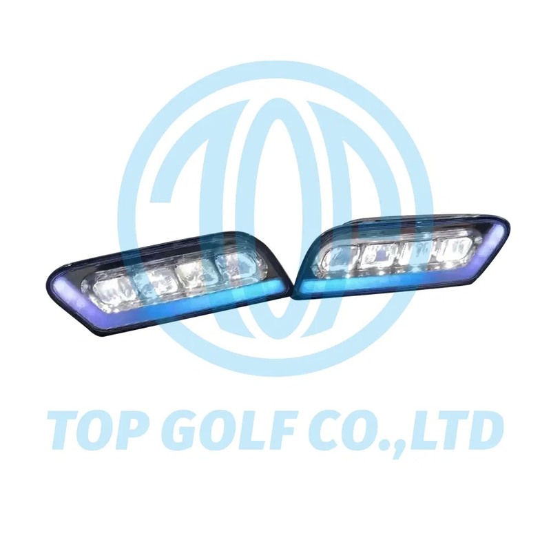 ABS Material High Brightness LED Golf Cart Light Kit Easy to Install Club Car Tempo