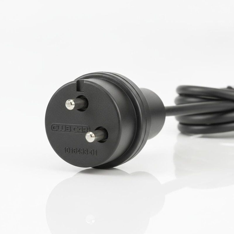 دوشاخه سیم شارژر 36 ولتی Club Car 1016433-01 OEM جایگزین بدنه ضد آب و هوا با طراحی گرد سه پایه