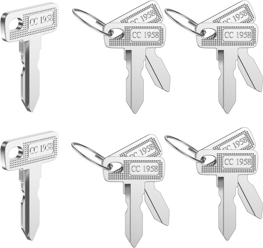 کلوپ ماشین DS Precedent Ignition Keys 1012505 ارتقاء Premium جفت کلید یدکی برنجی بادوام